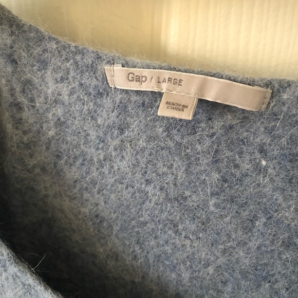 Baby blush blue Angora Rabbit Hair Shirt from GAP - Picture 2 of 4